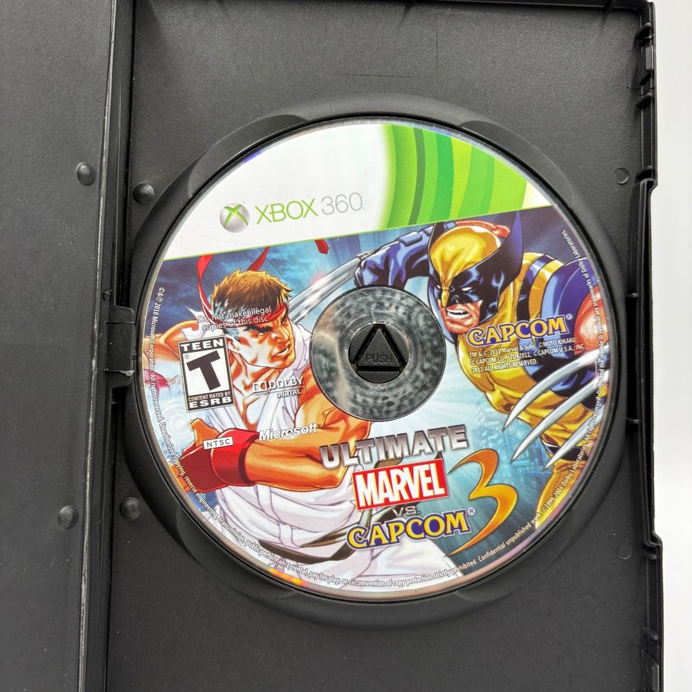 Capcom Ultimate Marvel vs Capcom‎ 3 Xbox 360 N/A Multicolor Good Fighting Game